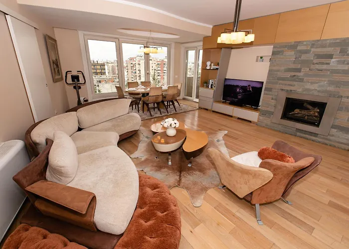 Luxury Penthouse Near Air Albania Tiran