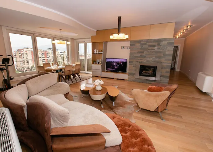 Apartament Luxury Penthouse Near Air Albania Tirana